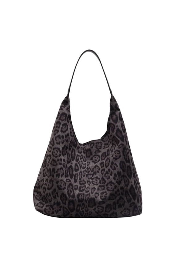 Fashion Leopard Print Tote Large Capacity Shoulder Bag 2026 Fasion Spacious Everyday Carry