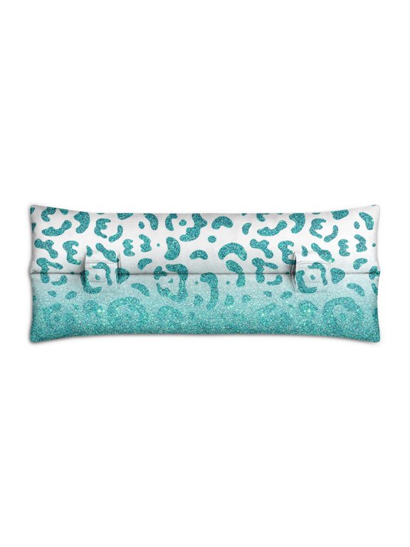 Fashion Leopard Spots Mastectomy Pillow - Shock-Absorbing Seatbelt Cushion for Heart Surgery & Chemo Port Patients | Soft Fabric & Pain Relief