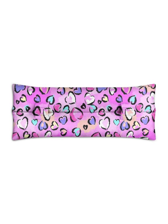 Fashion Leopard Spots Mastectomy Pillow - Shock-Absorbing Seatbelt Cushion for Heart Surgery & Chemo Port Patients | Soft Fabric & Pain Relief