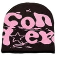 thumbnail image 1 of Fashion Letter Beanie Hat for Women Men Comfortable Knit Hat PullOver Cap Girls Y2K Skull Cap Sport Hat Adult Headdress, 1 of 17