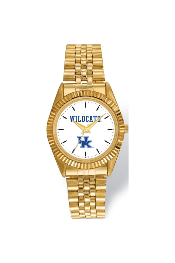 Fashion Logoart University Of Kentucky Pro Gold-Tone Gents Watch (7.5 X 19) Made In China uk166
