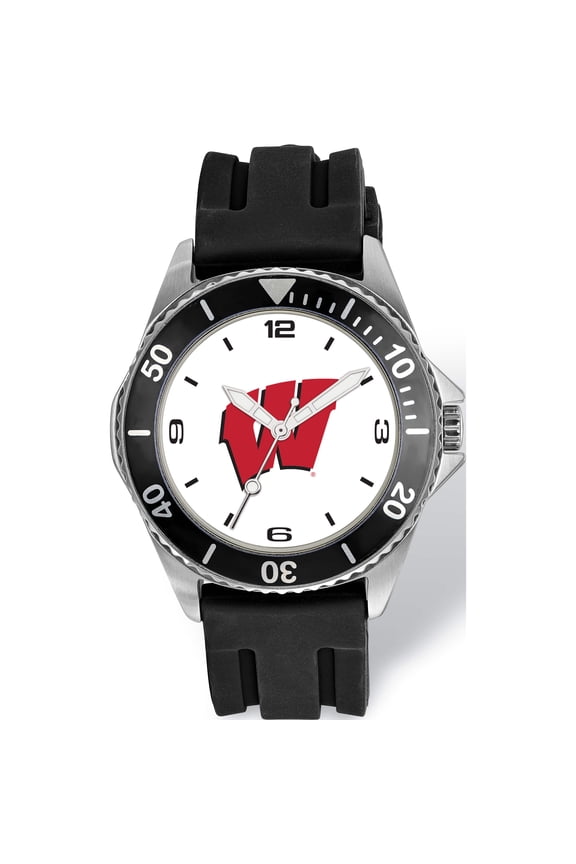 Fashion Logoart University Of Wisconsin Collegiate Gents Watch (9 X 22) Made In China uwi169
