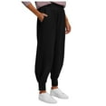 thumbnail image 1 of Fashion Loose Sweatpants Comfortable High Waist Casual Sweatpants for All Ages, 1 of 17
