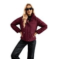 thumbnail image 1 of Fashion Loose long -sleeved zipper cannot remove pocket thickened warm winter cotton jacket, 1 of 7