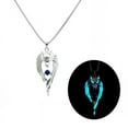 thumbnail image 1 of Fashion Luminous Wolf Pendant Necklace Glow In The Dark Long Necklace Animal Wolf Totem Necklace Sweater Chain Jewelry, 1 of 9