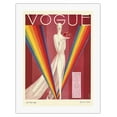 thumbnail image 1 of Fashion Magazine Cover - September 1 1926 - Autumn Fabrics - Vintage Magazine Cover by Benito - Bamboo Fine Art 290gsm Paper (Unframed) 17x22in, 1 of 4