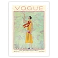 thumbnail image 1 of Fashion Magazine - February 1 1926 - Lady Feeding Flock of Birds - Vintage Magazine Cover by André E. Marty c.1926 - Bamboo Fine Art 290gsm Paper (Unframed) 12x16in, 1 of 4