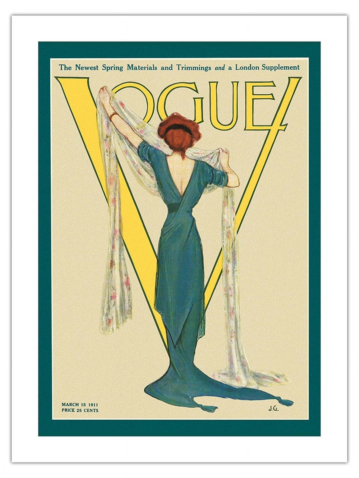 Magazine Material Fashion Magazine - March 15 1911 - Spring Material and Trimmings ...