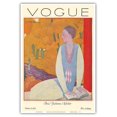 thumbnail image 1 of Fashion Magazine - October 1925 - Paris Fashions - Vintage Magazine Cover by Georges Lepape c.1925 - Master Art Print (Unframed) 13in x 19in, 1 of 4