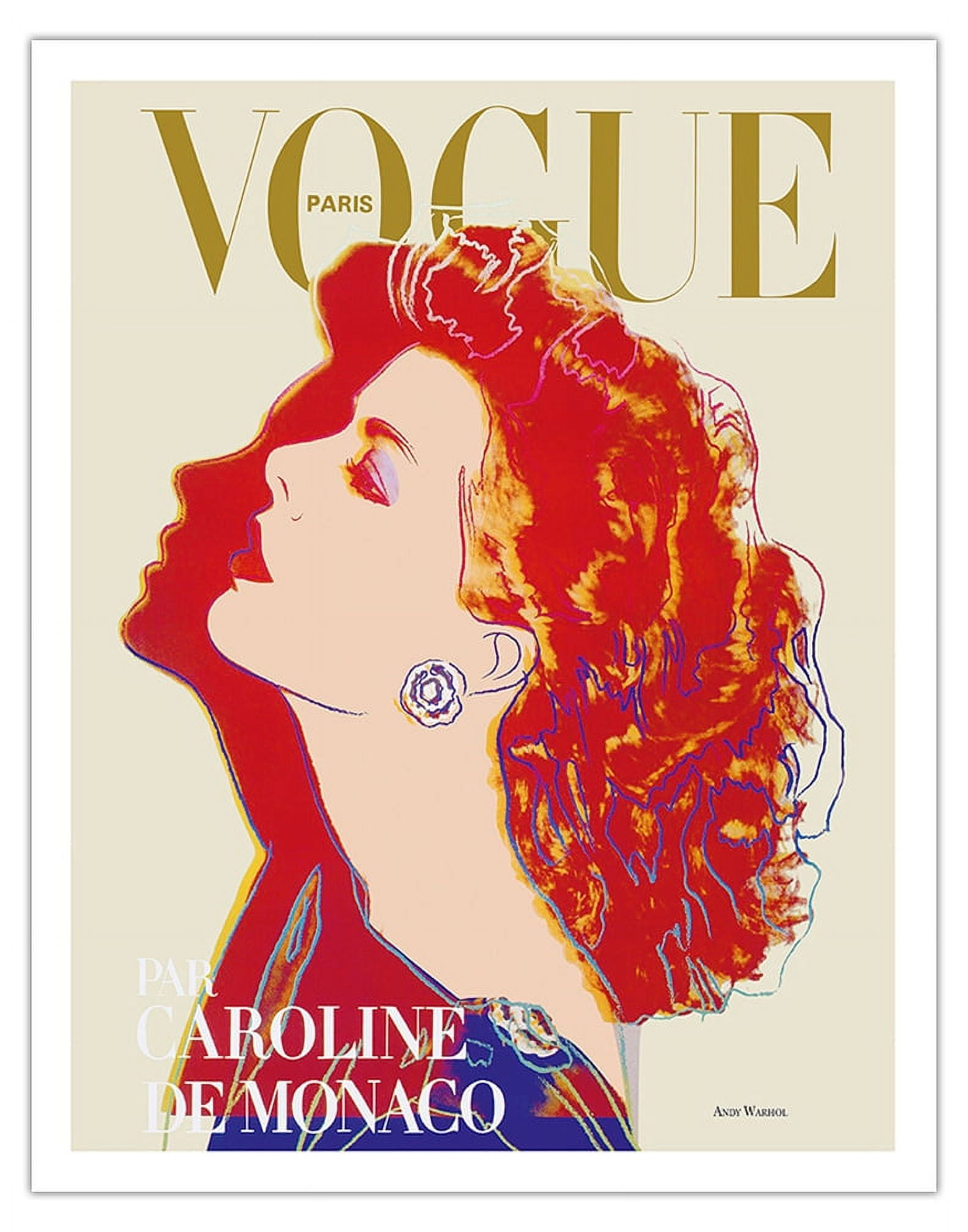 アート・デザイン・音楽 MONACO 19 AVRIL 1931 Fashion Magazine Paris - Princess Caroline of Monaco