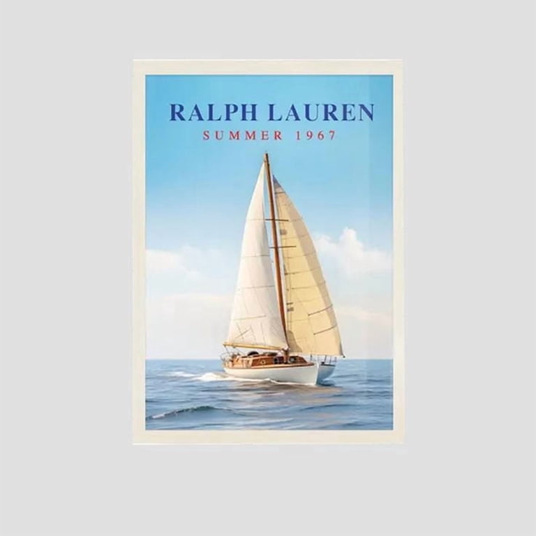 Fashion Magazine Ralph Lauren Wall Art, Editorial Style Poster