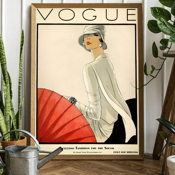 Fashion Magazine Wall Art, Magazine Cover, Fashion Poster Wall Art, Preppy Posters, Vintage Magazine, Fashion Magazine Art, Retro Wall Art, UNFRAMED-8x12