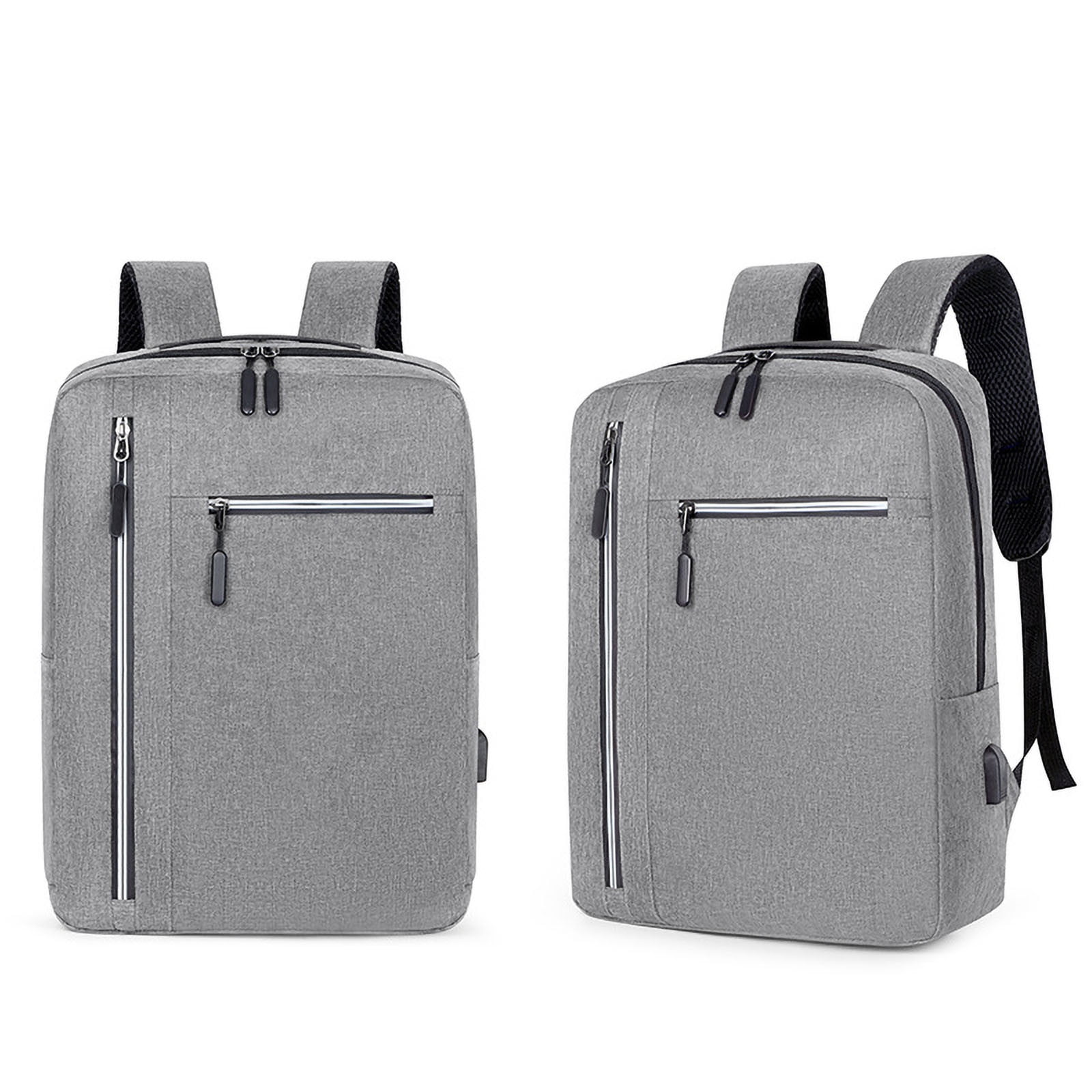 Fashion Male Business Backpack Set, 3-Piece USB Charging Laptop Bag, High-Capacity Bag for Women Men