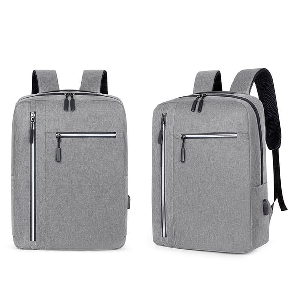 Fashion Male Business Backpack Set, 3-Piece USB Charging Laptop Bag, High-Capacity Bag for Women Men