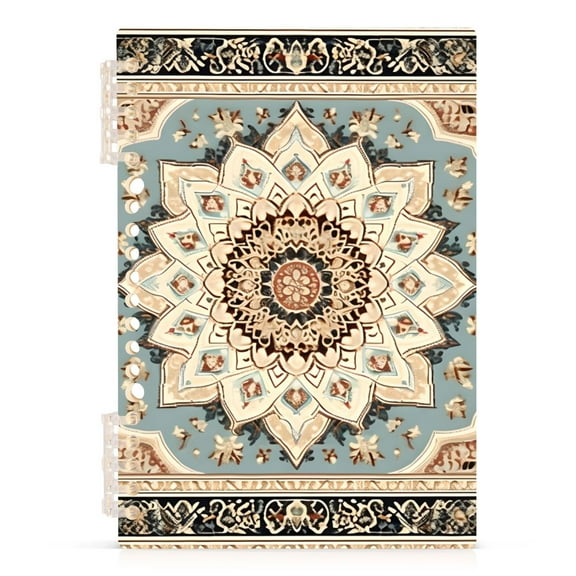 Fashion Mandala Spiral Notebooks 60 Sheets 120 Pages A5 Journal Notepad 8.3x5.7 Inch Thick Adjustable College Ruled Paper