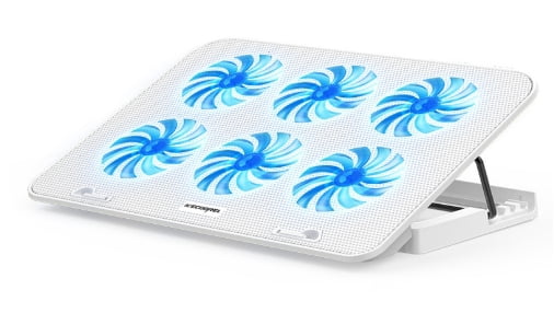 Fashion Meets Function! 5-Color Laptop Cooler - Slim Design with Powerful Airflow