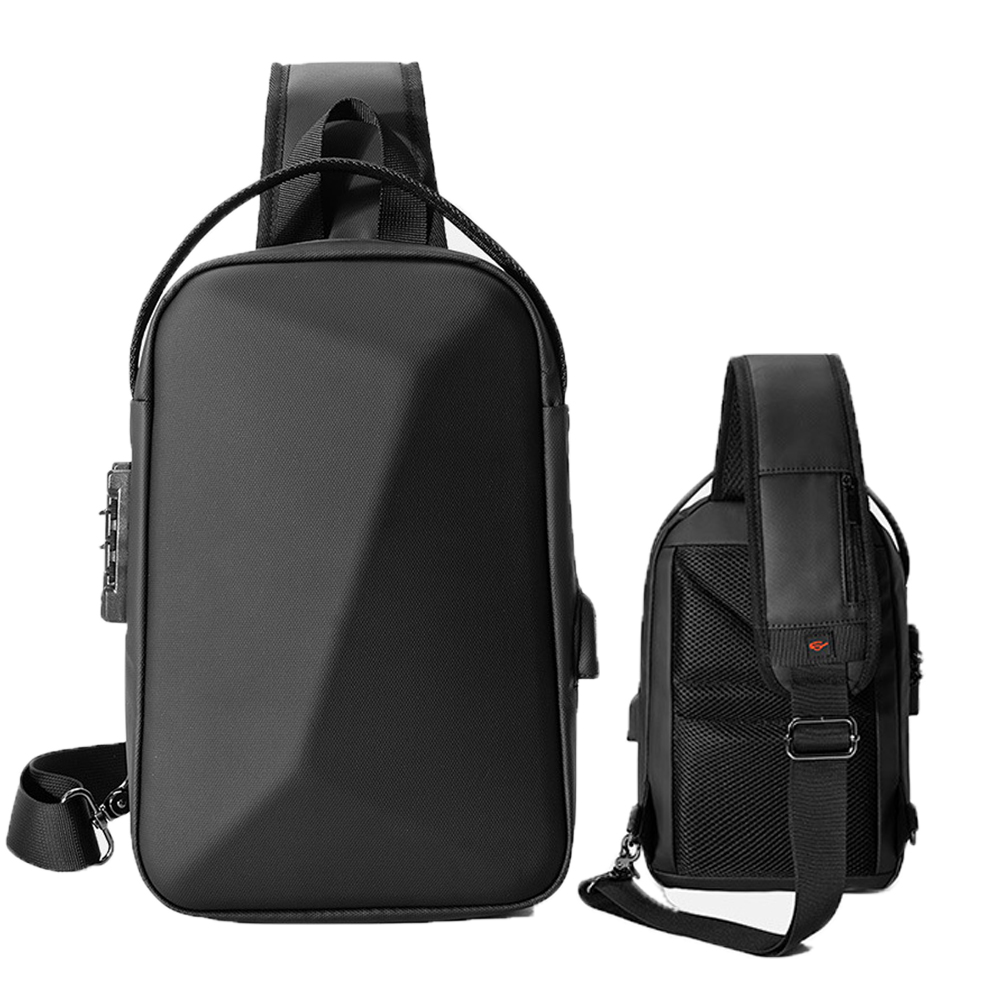 Fashion Men Chest Bag Anti Theft Outdoor Crossbody Bag