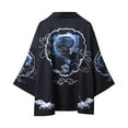 thumbnail image 1 of Fashion Men'S Kimono Cardigan Oversize Shirts Popular Pattern Printed Shirt Taoist Gown Top, 1 of 1