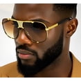 thumbnail image 1 of Fashion Men Women Sunglasses Square Classy Outdoor Beach Brown, 1 of 10