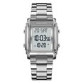 thumbnail image 1 of Fashion Men's Digital Analog Watches Square Face Sport Casual Dual Display Multifunctional Wristwatch for Men with Alarm Waterproof LED Luminous, 1 of 8