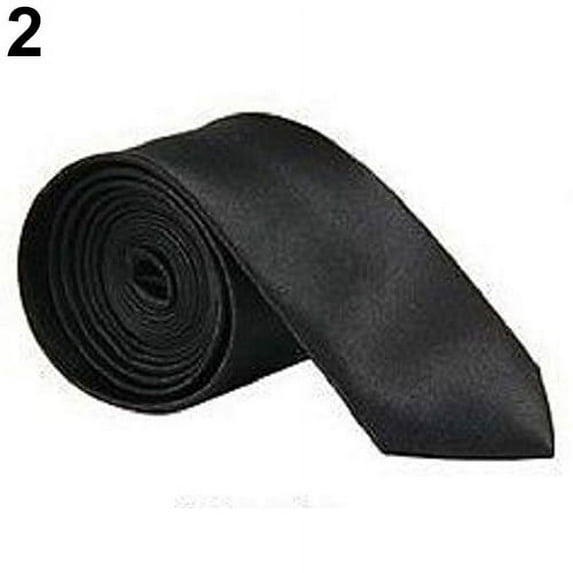Fashion Men’s Solid Color Plain Ties Office Workwear Uniform Party Necktie