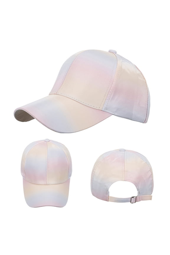 Fashion Men's and Women's Solid Color Breathable Baseball Cap, Adjustable Snapback Sun Hat with Pre-Curved Visor for Beach, Hip Hop Style and Outdoor Sports Activities