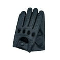 thumbnail image 1 of Fashion Mens Leather Gloves Full Finger Breathable Non Unlined Slip Driving Gloves New Male Mitten ,Flexible and Comfortable, 1 of 7