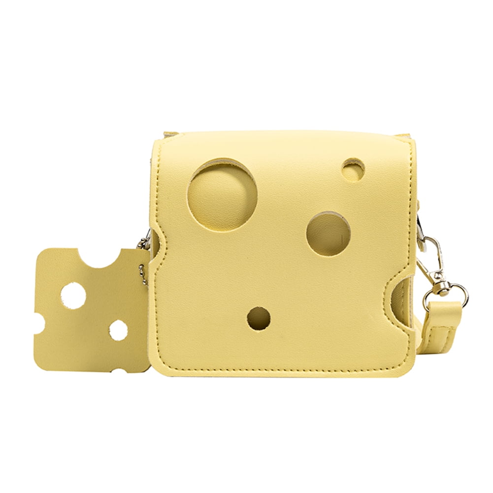 Fashion Mini Women Mobile Phone Pouch Cheese Shaped