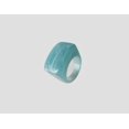 thumbnail image 1 of Geometric Acrylic Resin Ring Unisex Minimalist Fashion Jewelry Statement Ring For Women And Men Everyday Style, 1 of 2