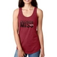 thumbnail image 1 of Fashion Miss Bold Banner Racerback Tank Women -Image by Shutterstock, Female Large, 1 of 4