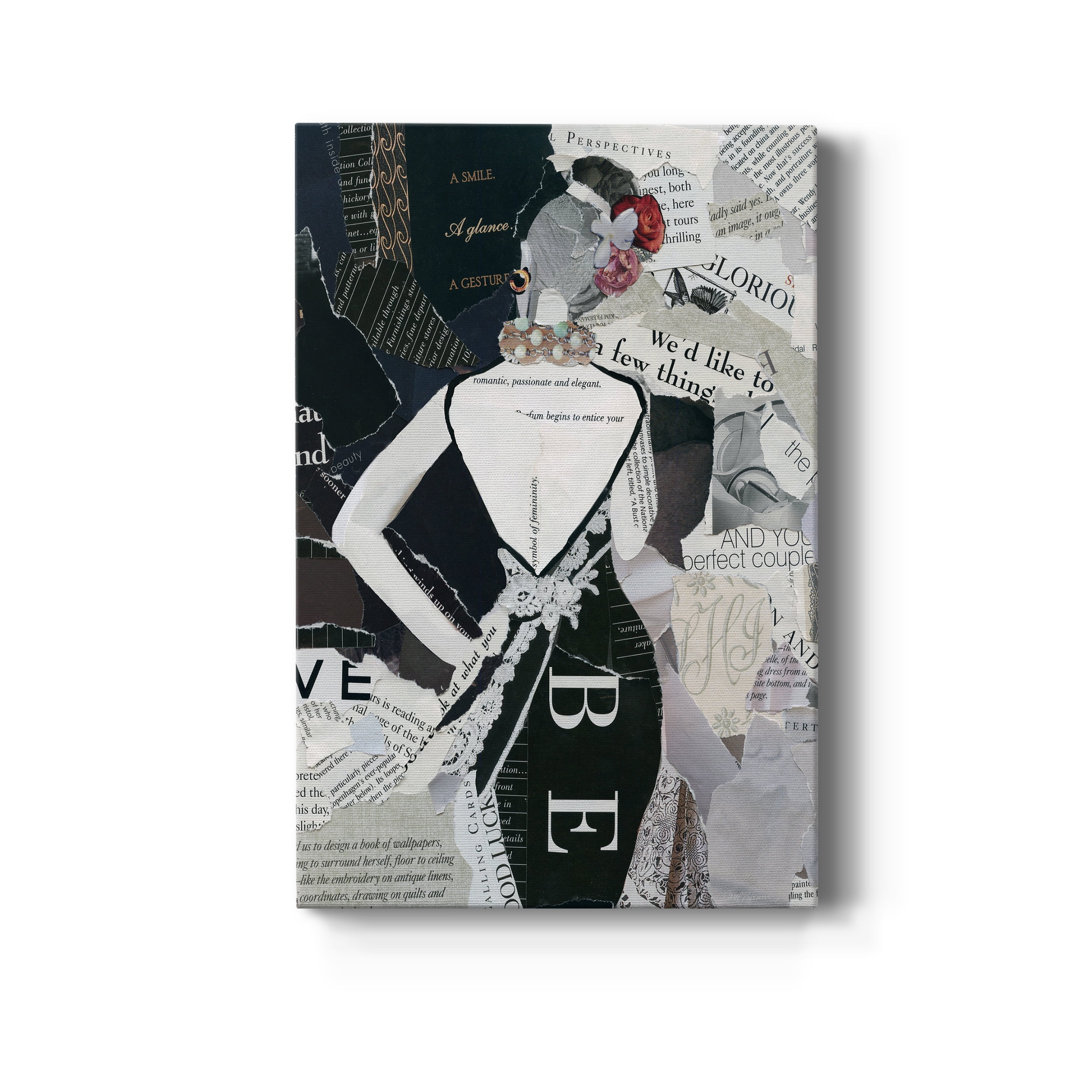 Fashion Mosaic II Premium Gallery Wrapped Canvas - Ready to Hang - 40 x 60