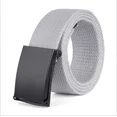 thumbnail image 1 of Fashion Multi-color Canvas Belt Unisex Clothing Trend Accessories Solid Color Thickened Knitted Fabric Outdoor Sports Belt, 1 of 6