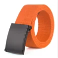 thumbnail image 1 of Fashion Multi-color Canvas Belt Unisex Clothing Trend Accessories Solid Color Thickened Knitted Fabric Outdoor Sports Belt, 1 of 6