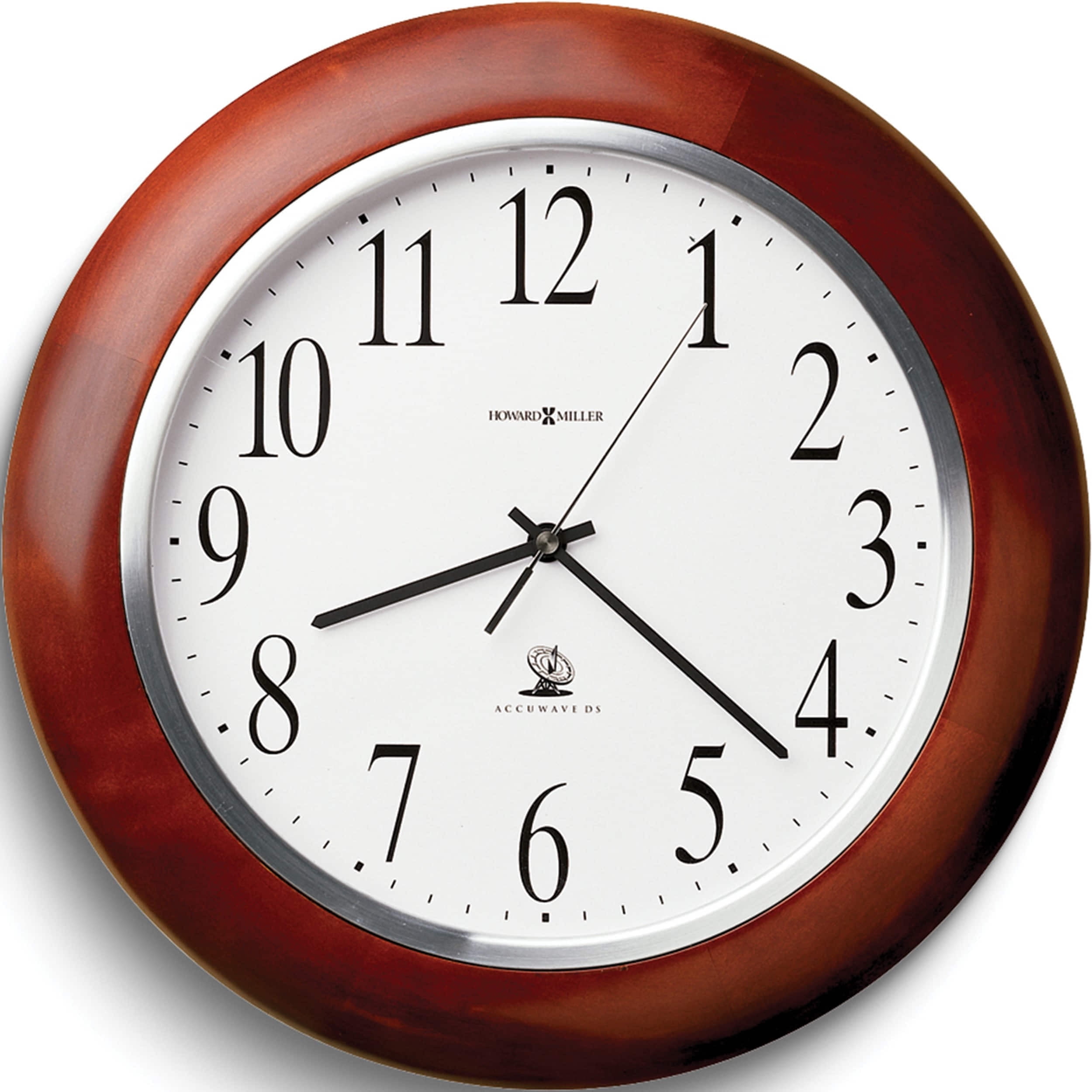 Fashion Murrow Cherry Finish Wall Clock (13.75 X 1.75) Made In China gm1467