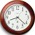 thumbnail image 1 of Fashion Murrow Cherry Finish Wall Clock (13.75 X 1.75) Made In China gm1467, 1 of 4