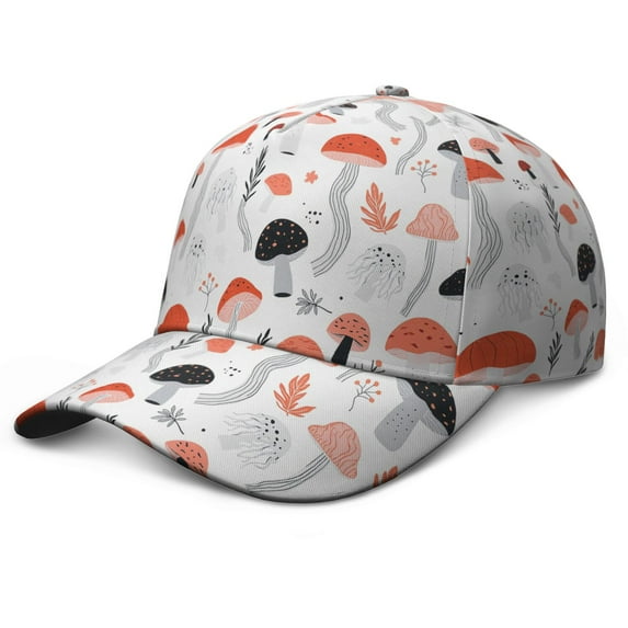 Fashion Mushroom Women's Baseball Cap Summer Dad Hat for Outdoor Activities and Summer Gift