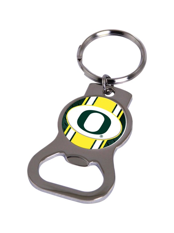 Fashion Ncaa Univ. Of Oregon Bottle Opener Key Ring By Rico Industries (1.5 X 3.75) Made In China gc6437