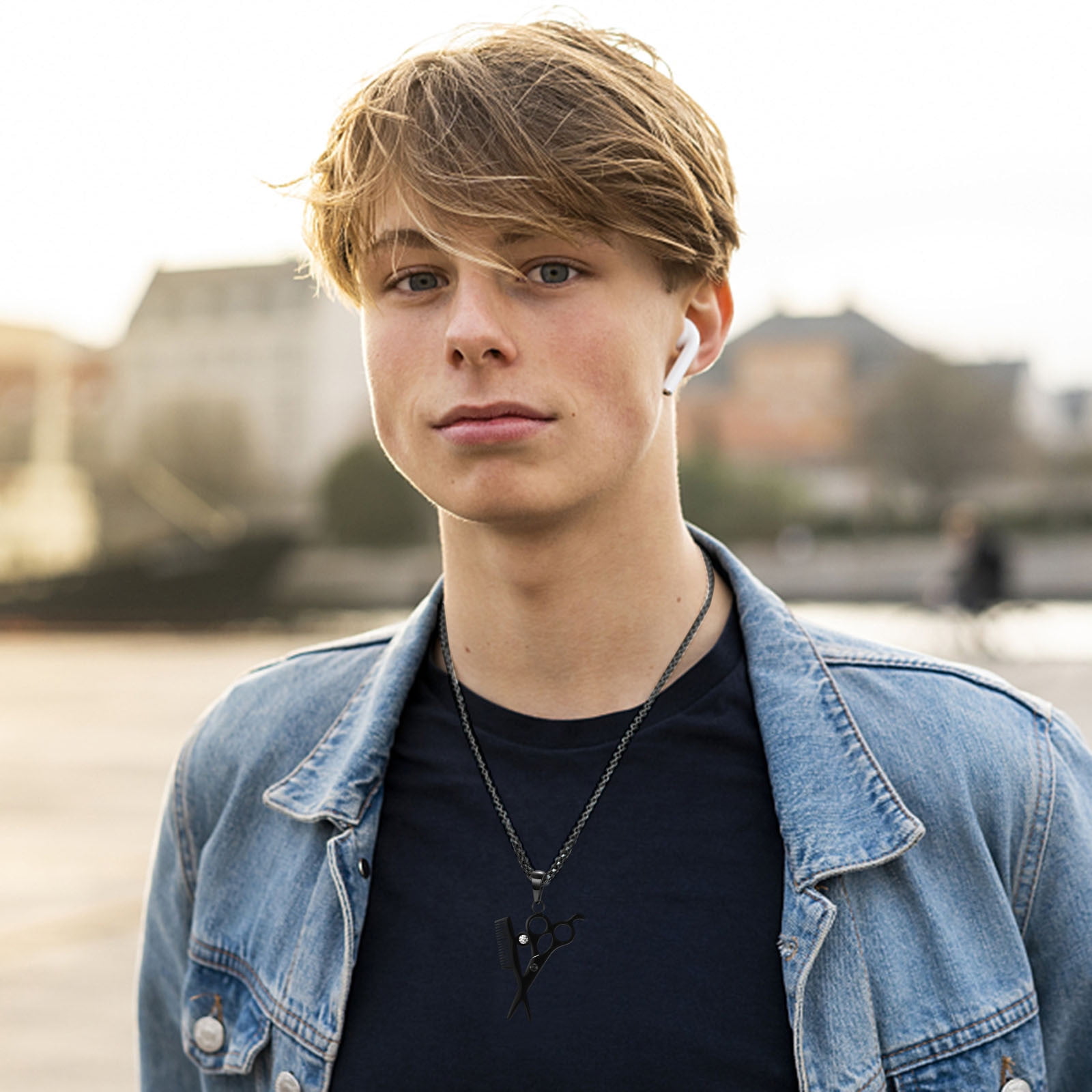 Fashion Necklaces for Women Long Pendant Necklace Set Mom Necklace