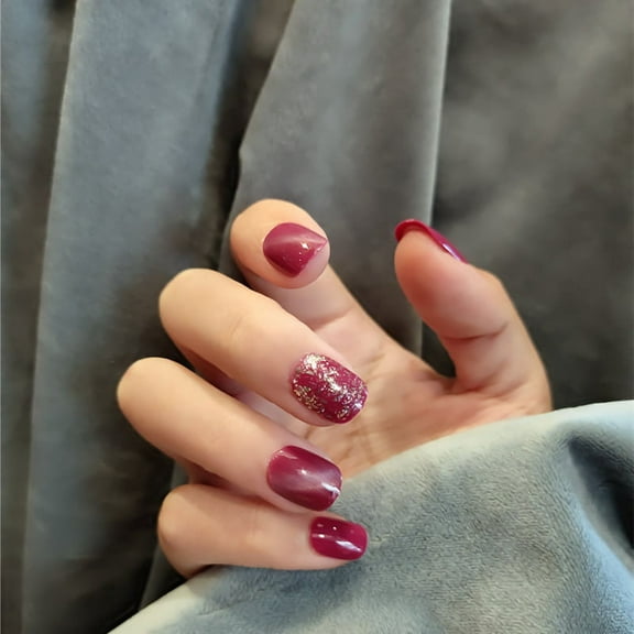 Fashion Net Red Cat Eye Jump Color Nail Art