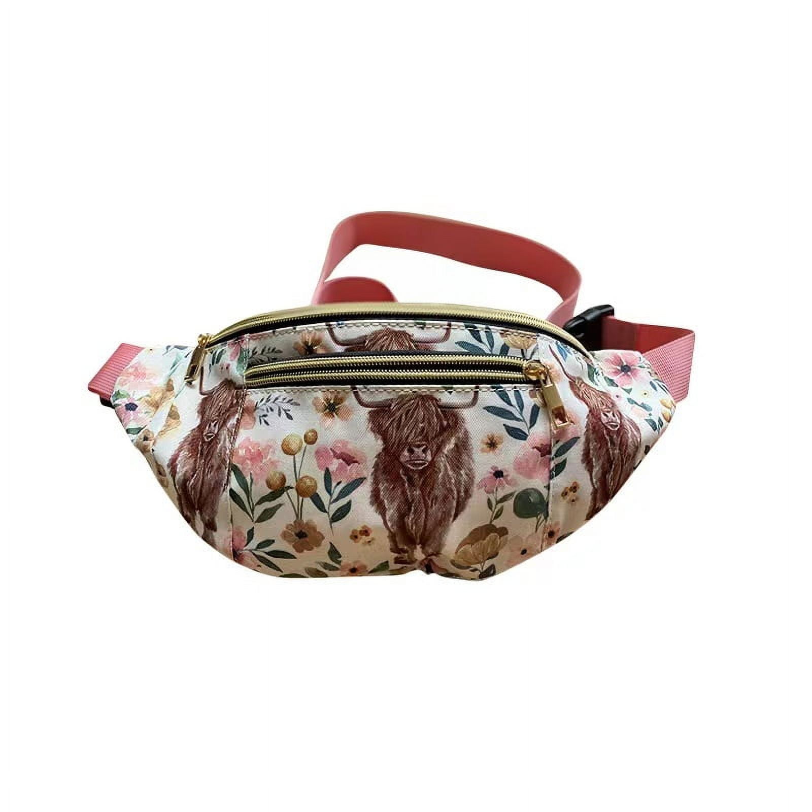Floral print fanny pack deals