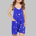 thumbnail image 1 of Fashion New Girls Casual Sleeveless Suspender Printed Jumpsuit Overalls Leggings For Girl Plus Size Gifts For Friends Female petite scrub pants for girl, 1 of 3