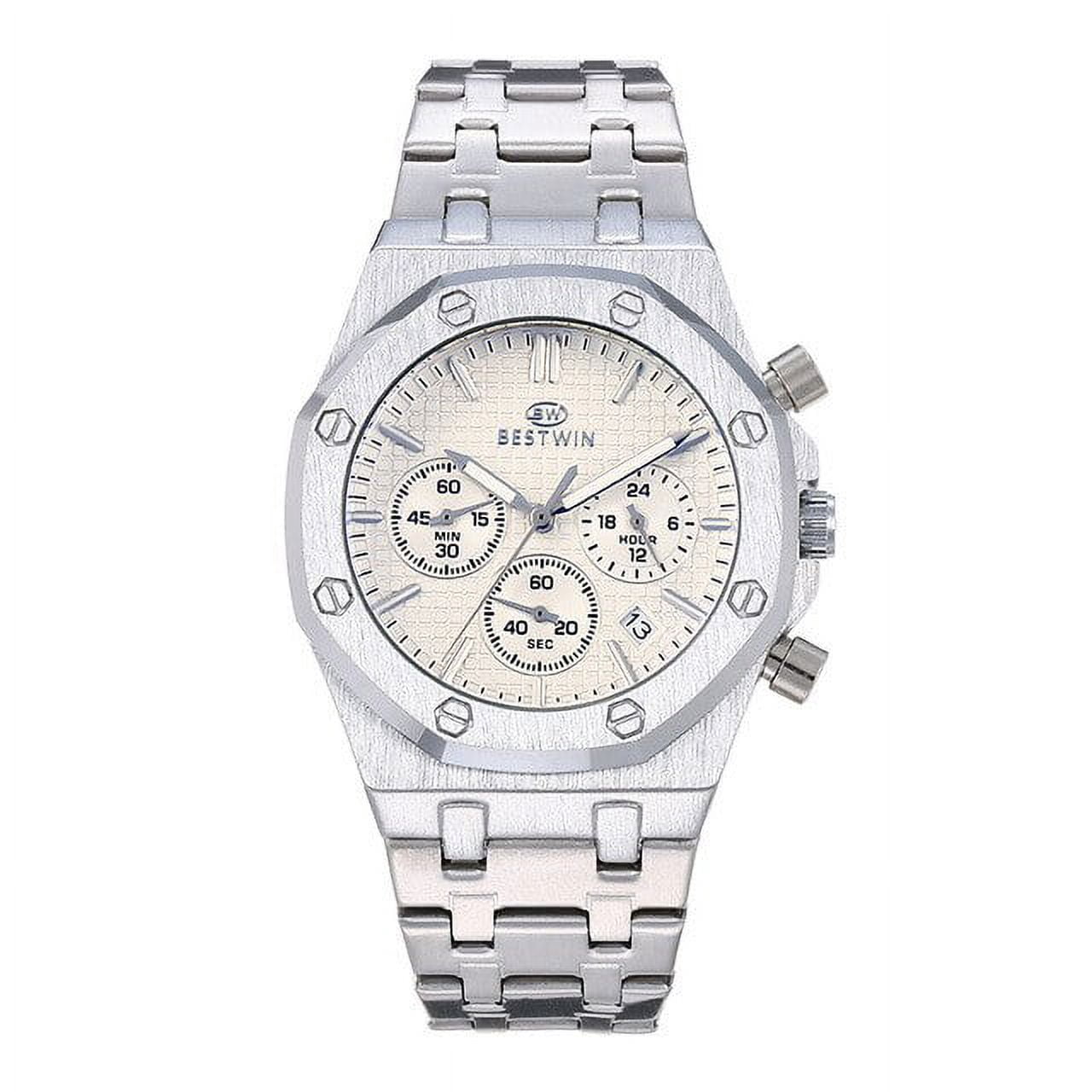 Clock Male Fashion New Male Clocks Luxury Mens Watches Business Casual Chronograph ...