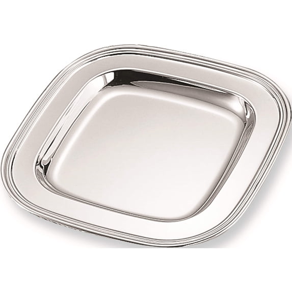 Fashion Nickel-Plated 8 Inch Square Tray (8 X 8) Made In China gl9158