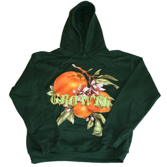 Fashion Nova Men's Forest Green Hooded Sweatshirt (2XL)