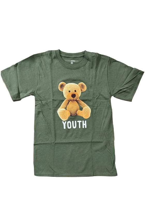 Men's Green "Youth" T-Shirt (Small)