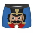 thumbnail image 1 of Fashion Nutcracker Soldier King Boxers Shorts Panties Male Underpants Stretch Cartoon Christmas Nutcrackers Briefs Underwear, 1 of 7