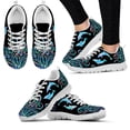 thumbnail image 1 of Fashion Ombre Dolphin Print Lightweight Outdoor Shoes Comfortable Animal Needs Custom Shoes Platform Sneakers, 1 of 9