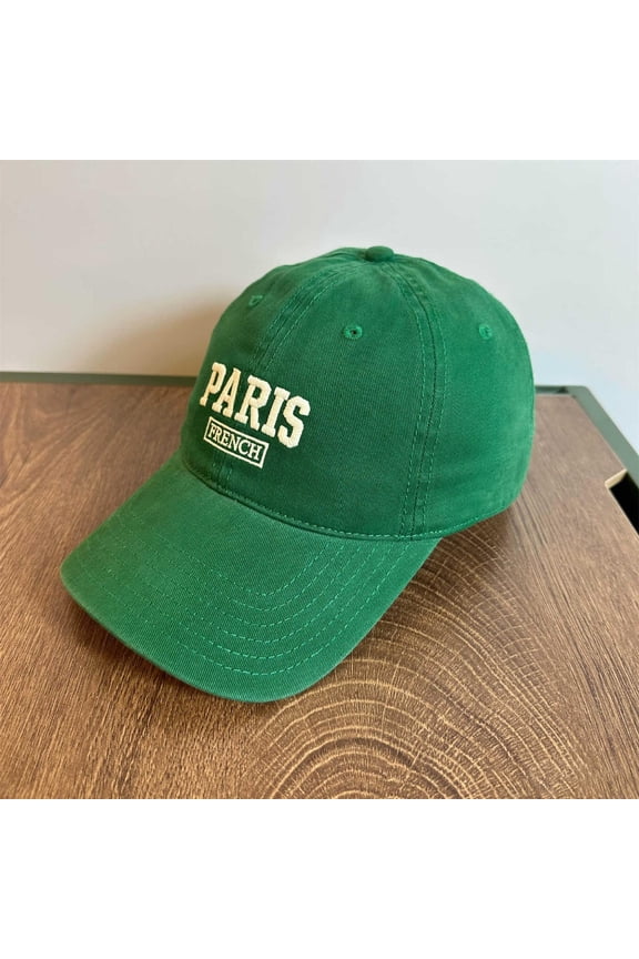 Fashion Pa Ris Baseball Cap Vintage Men Women Retro Sports Outdoor Casual Sun Hat Flag Caps for Men Trucker Hat Cape Cod Winter Hat Who Hat Youth Hat Man Hat Cap for Running Closet Hat 6mm Pro Shop