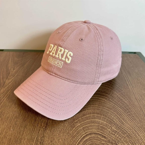 Fashion Pa Ris Baseball Cap Vintage Men Women Retro Sports Outdoor Casual Sun Hat Hat Caps for Men Worth Hats for Men Low Pro Mining Hard Hat Paper Cup Hat Tennis Hat Women Activist Hat Embroide Hat