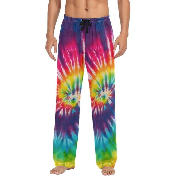 CROPD Fashion Pajama Pants Mens Lounge Pants Super Soft Men Pajama Bottoms with Pockets Drawstring